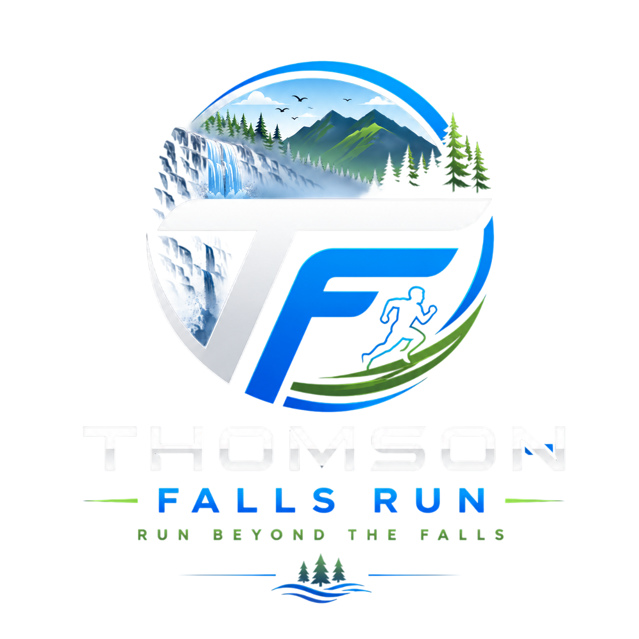 Thomson Falls Run Logo
